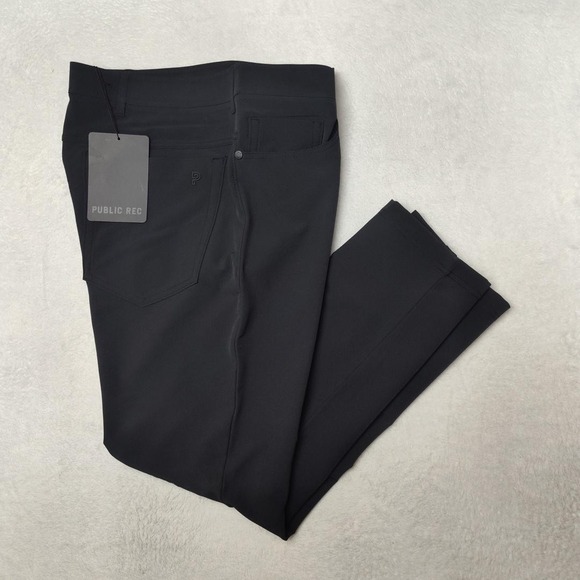 Public Rec Other - Public Rec Pants Mens 36x30 Black Chino Slim Workday Pant Stretch Breathable